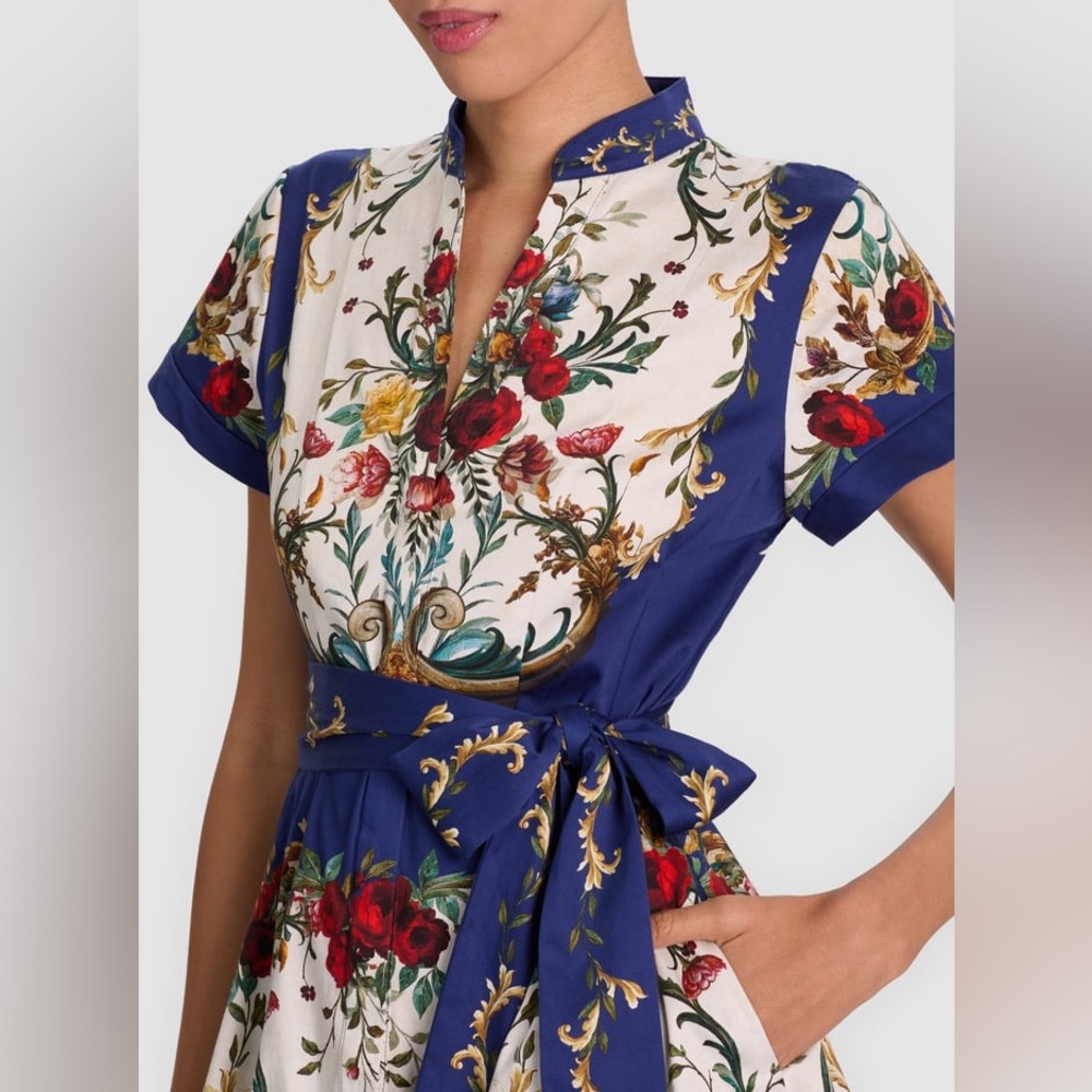 Alice + Olivia Lucy Mini Shirt Dress - Picture 3 of 9